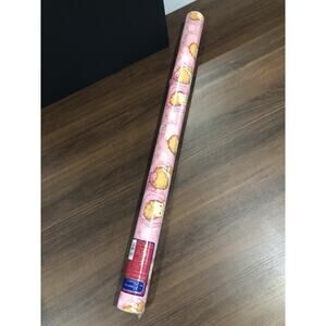 Vintage Baby Girl Wrapping Paper Pink New Sealed 25 Square Feet